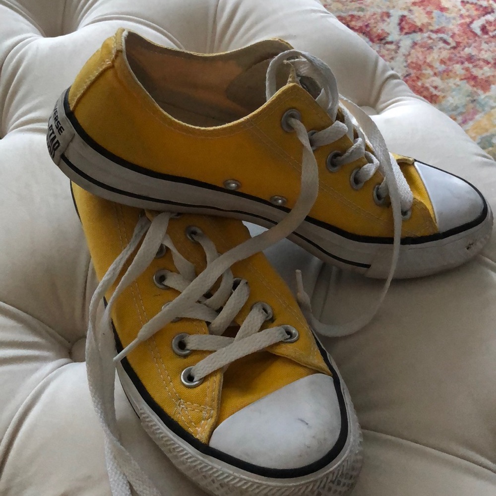 Yellow Converse
